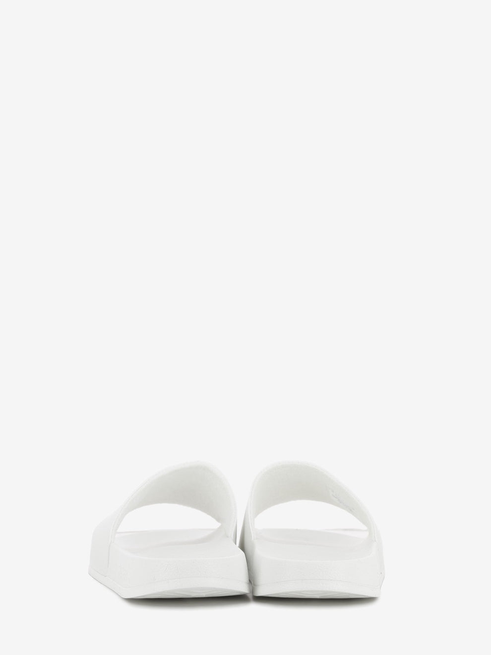 Slippers logo bianco / fuxia