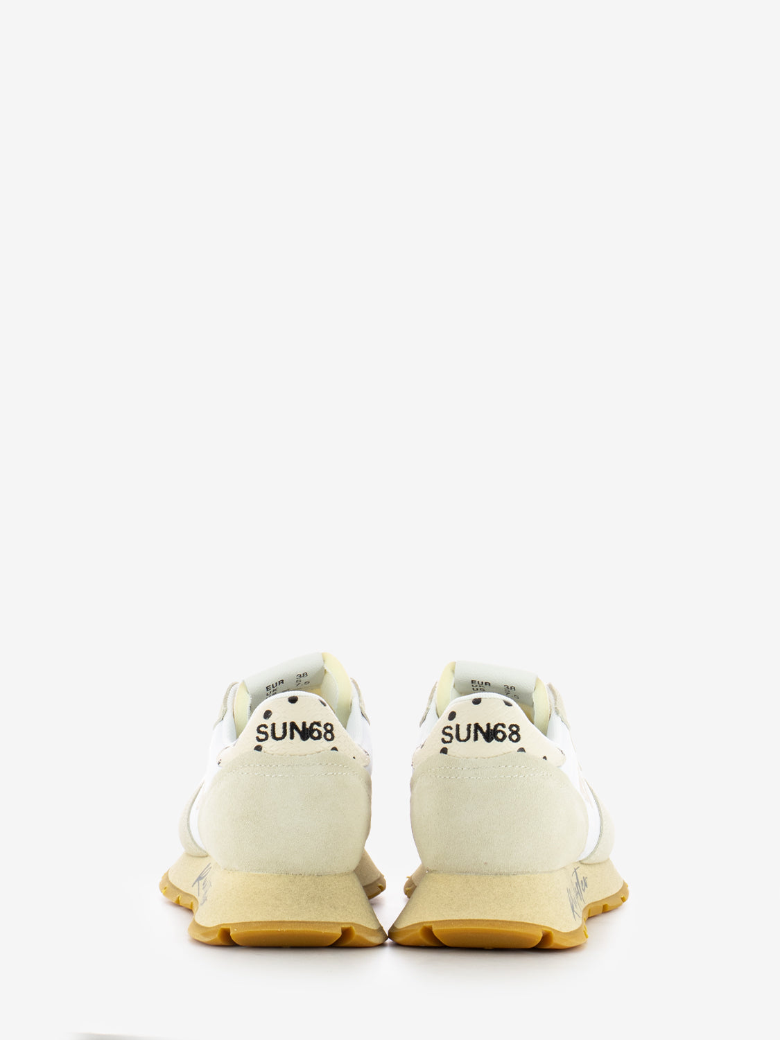 Sneakers Ally vintage bianco panna