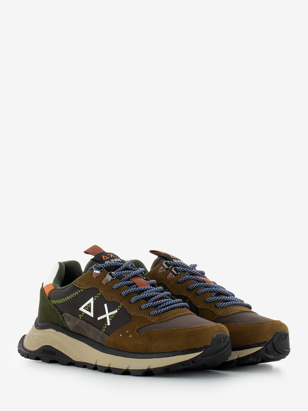 Sneakers Fire & Camping marrone