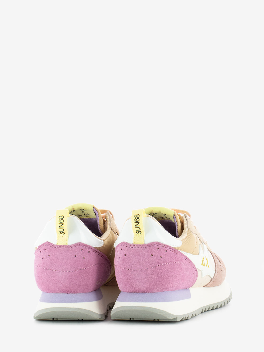 Stargirl in suede e tessuto rosa