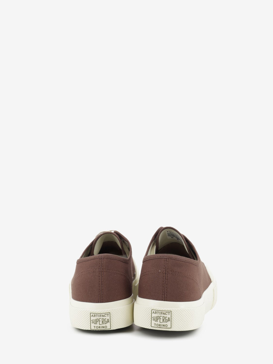 2432 Works Low Cut cotton canvas brown