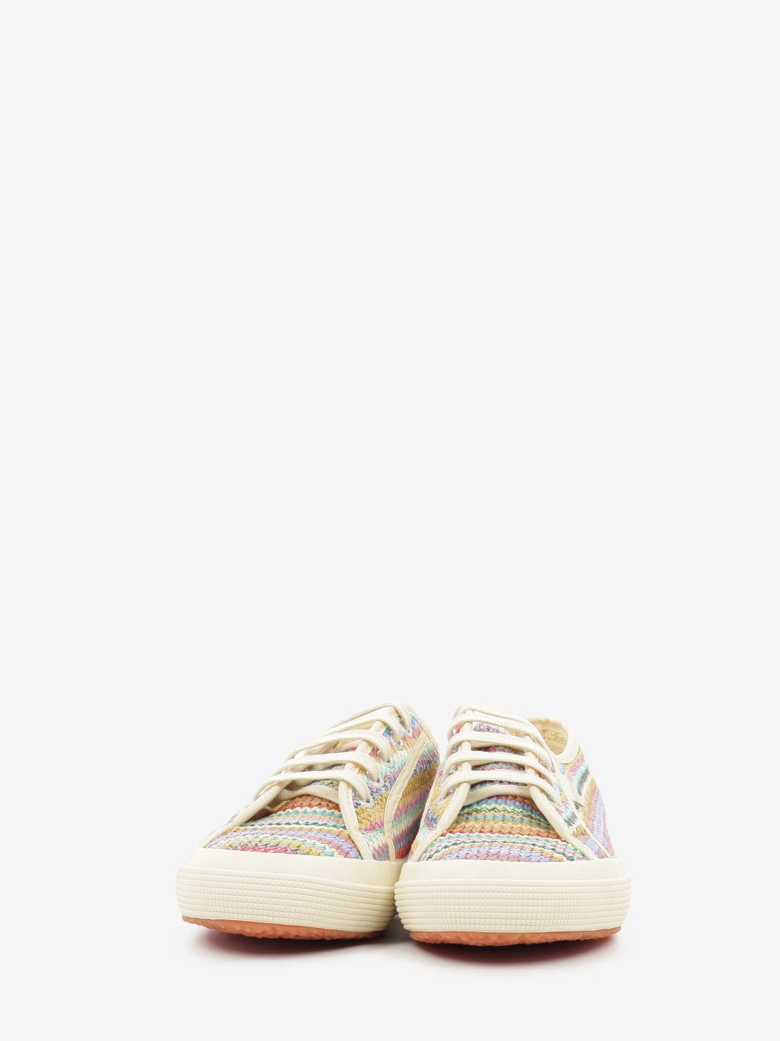 2750 Lilac multicolor herringbone raffia