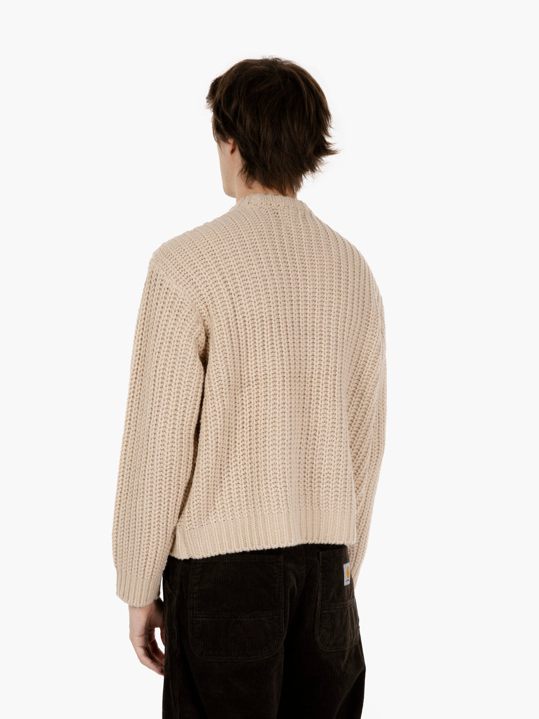 Bold chunky sweater oatmeal