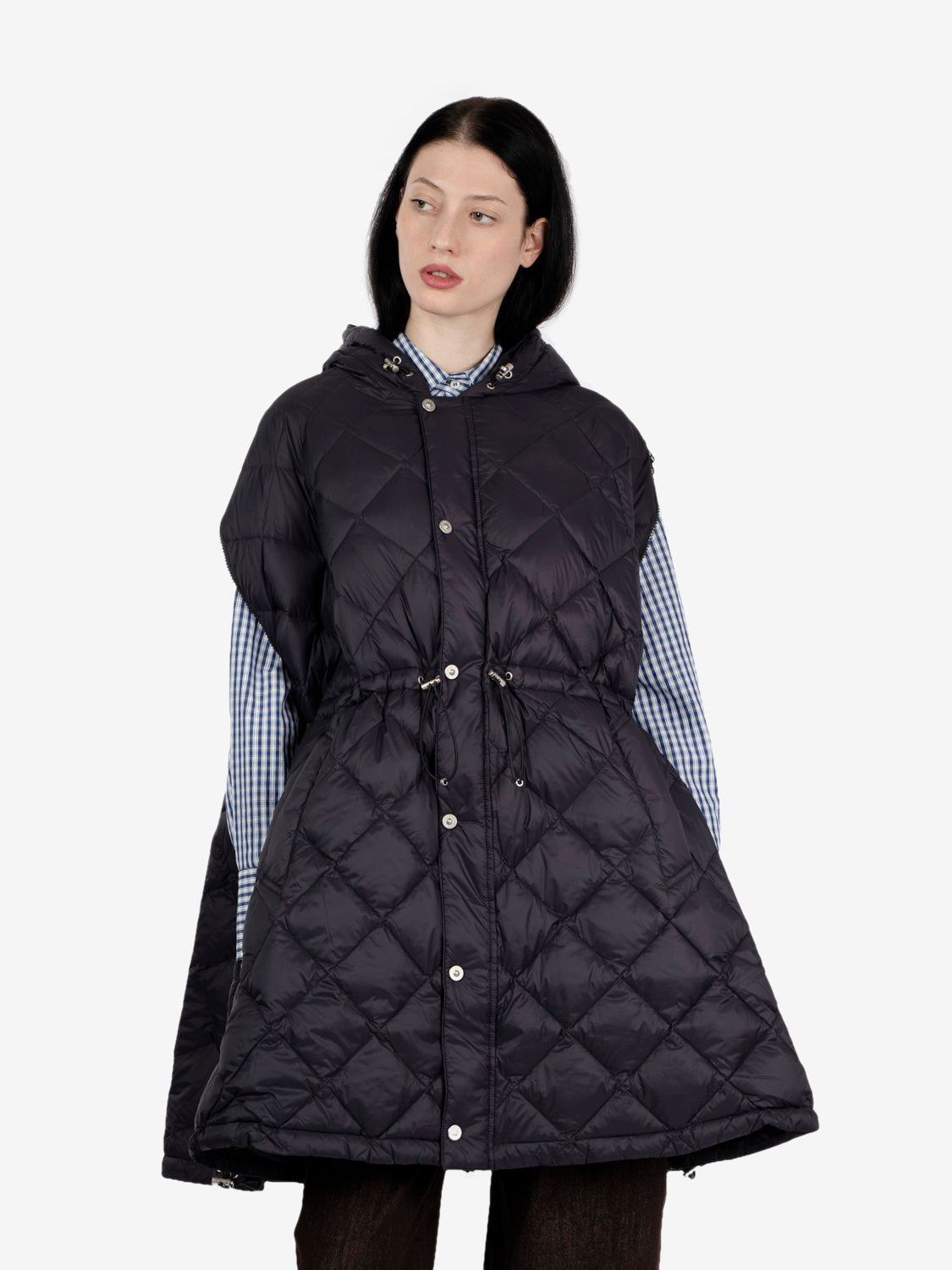 City Down Cape dark charcoal