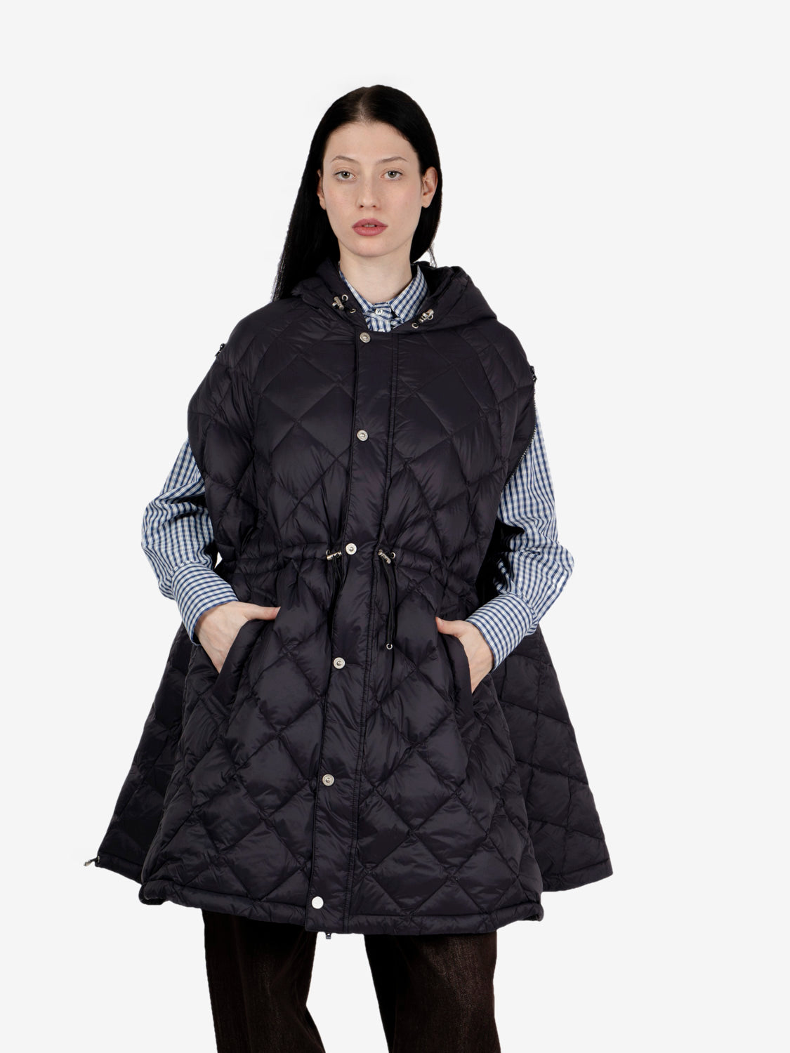 City Down Cape dark charcoal
