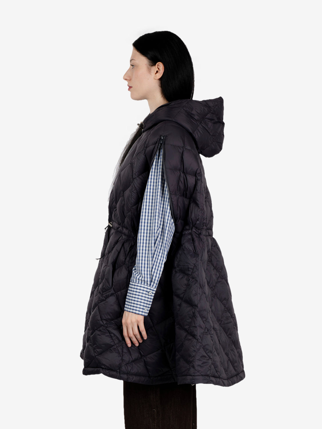 City Down Cape dark charcoal