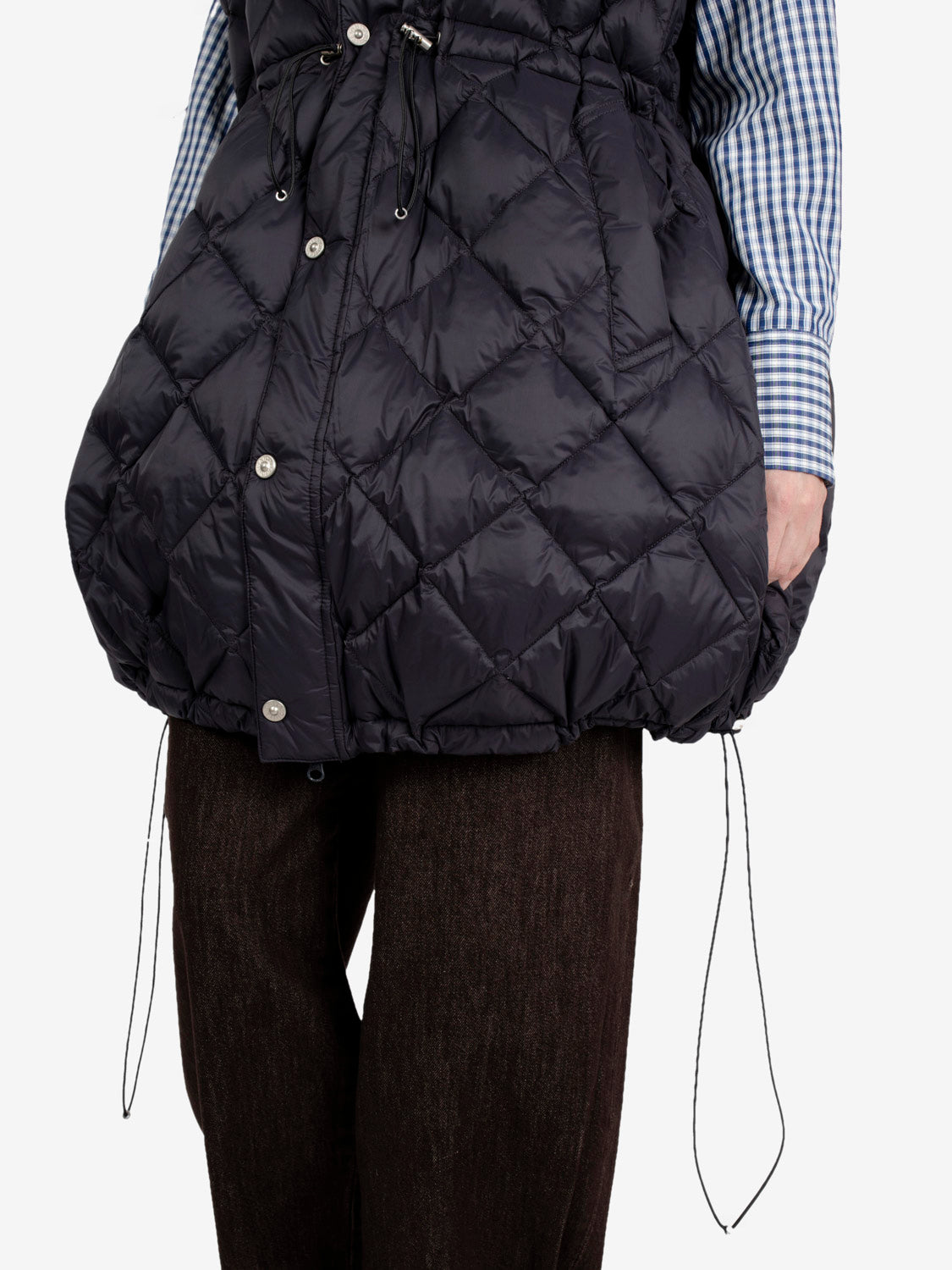 City Down Cape dark charcoal