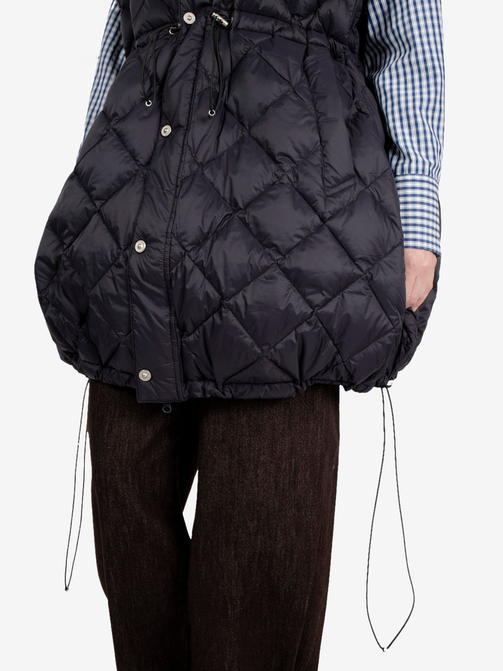 City Down Cape dark charcoal