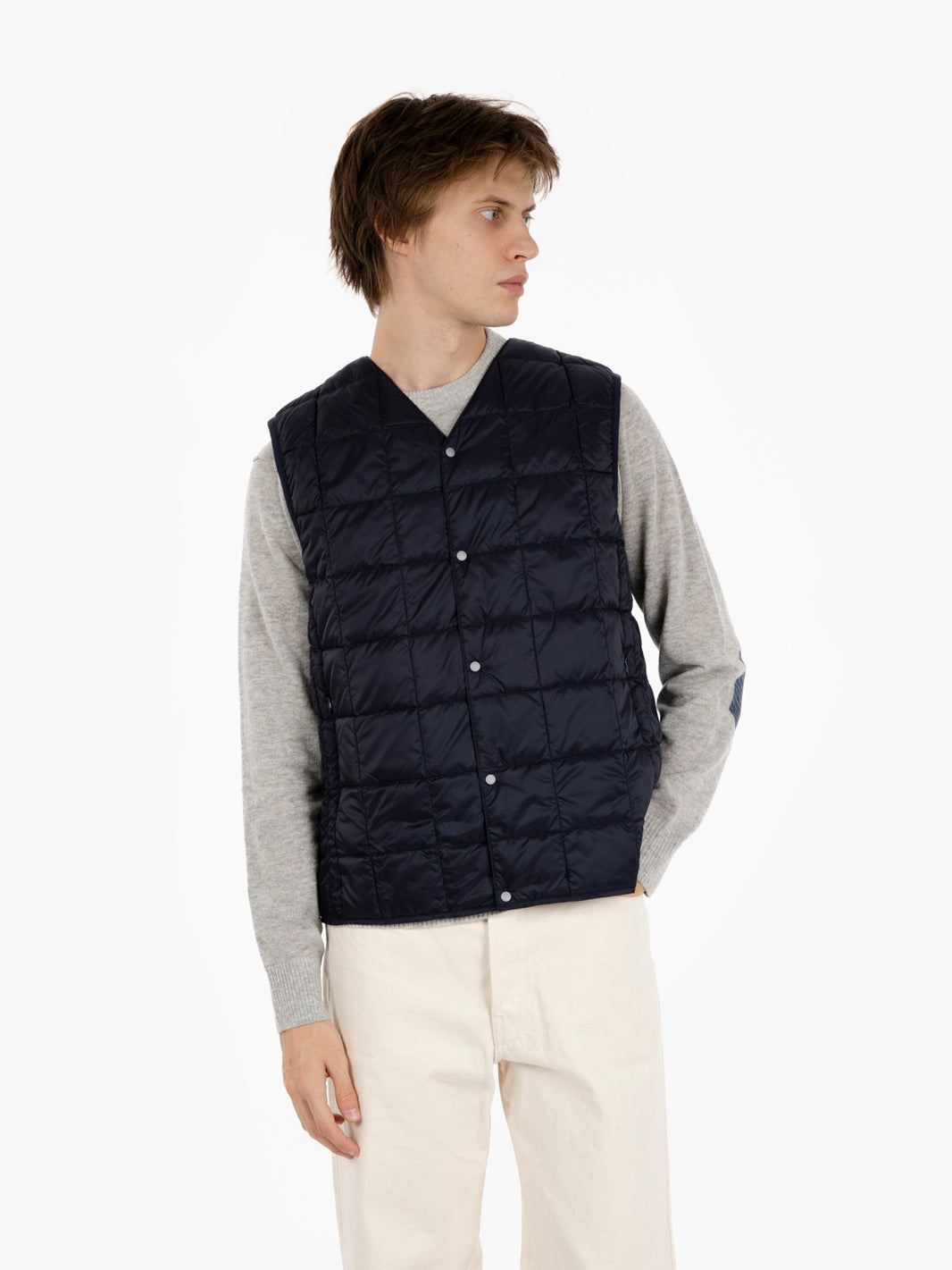 Gilet V-Neck dark navy