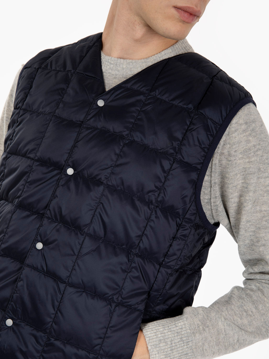 Gilet V-Neck dark navy