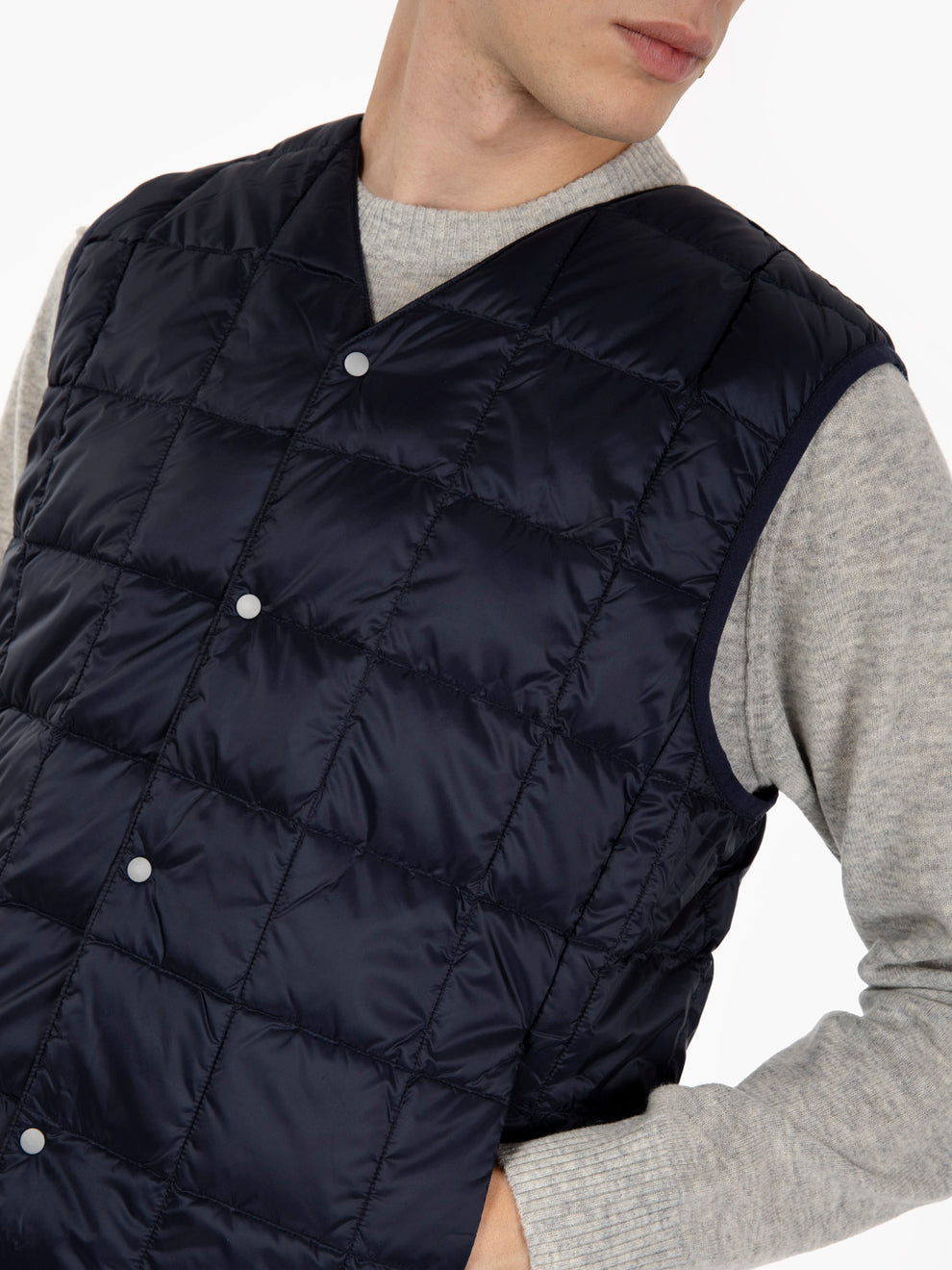 Gilet V-Neck dark navy