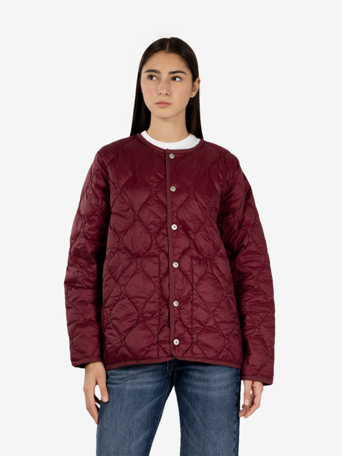 Military Crew neck down jacket azuki