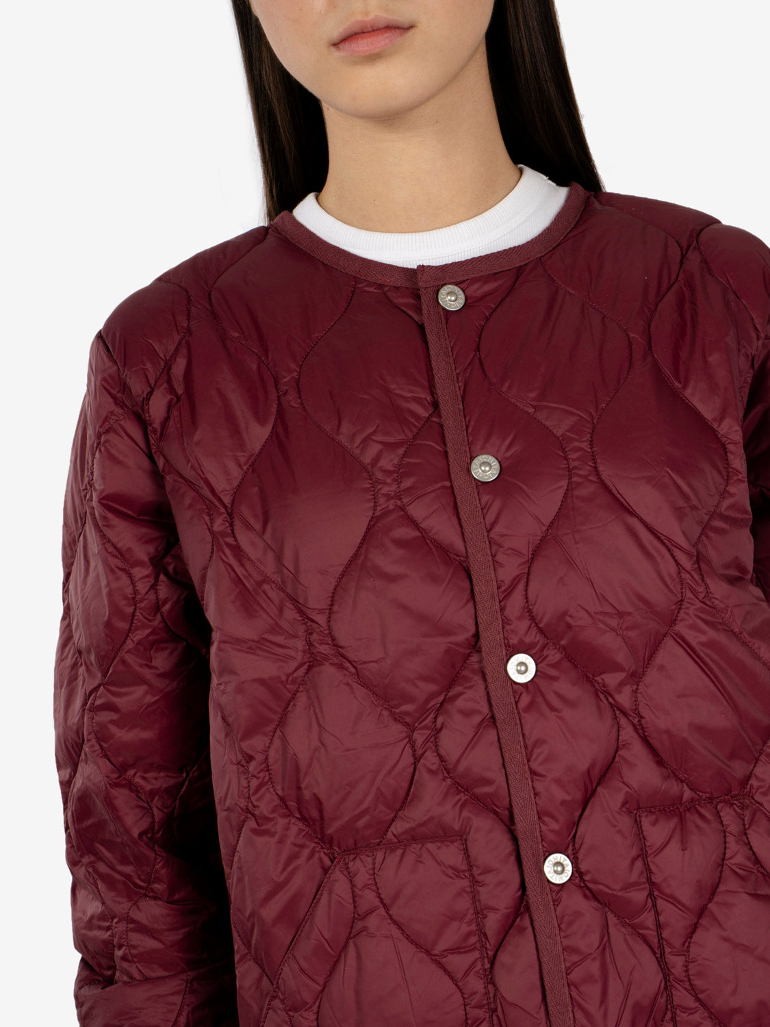 Military Crew neck down jacket azuki