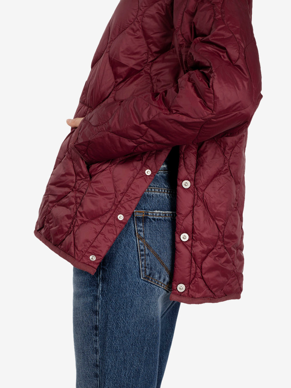Military Crew neck down jacket azuki