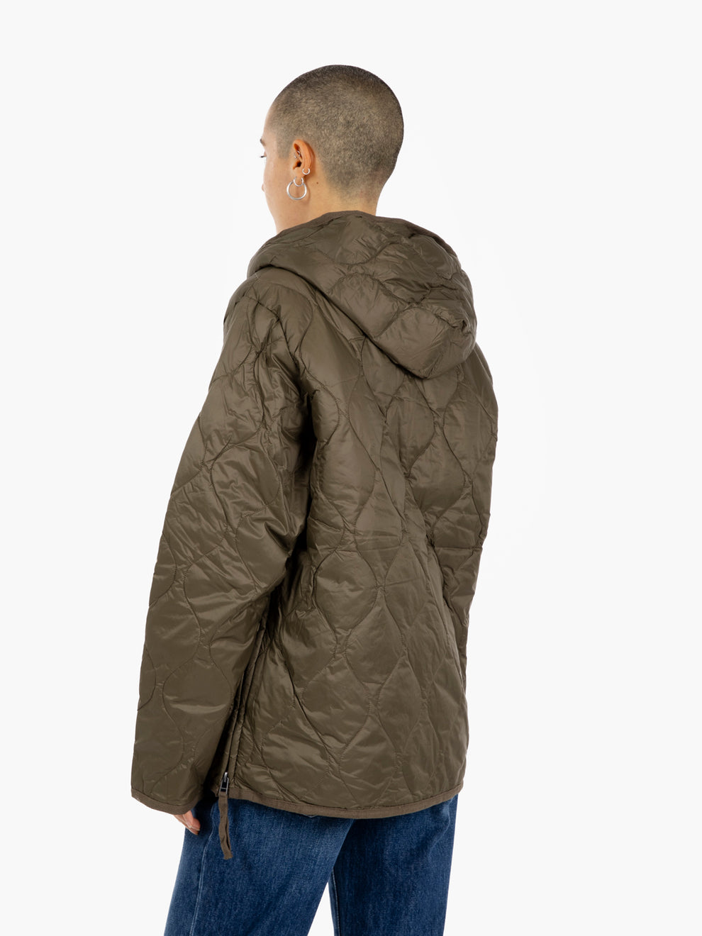 Military hood dark olive