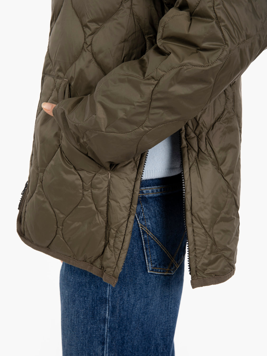 Military hood dark olive