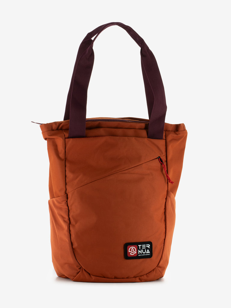 TERNUA - Red Bay tote travel deep ginger