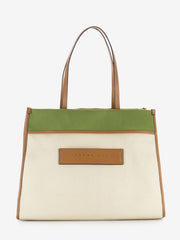 THE BRIDGE - Beach bag Elisa naturale / verde