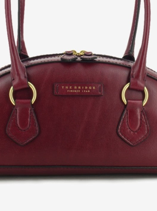 Magda barolo/gold bowling bag