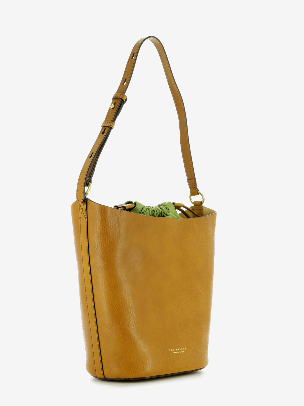 Borsa Bucket Luce cognac
