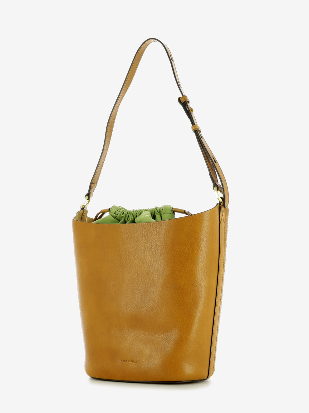 Borsa Bucket Luce cognac