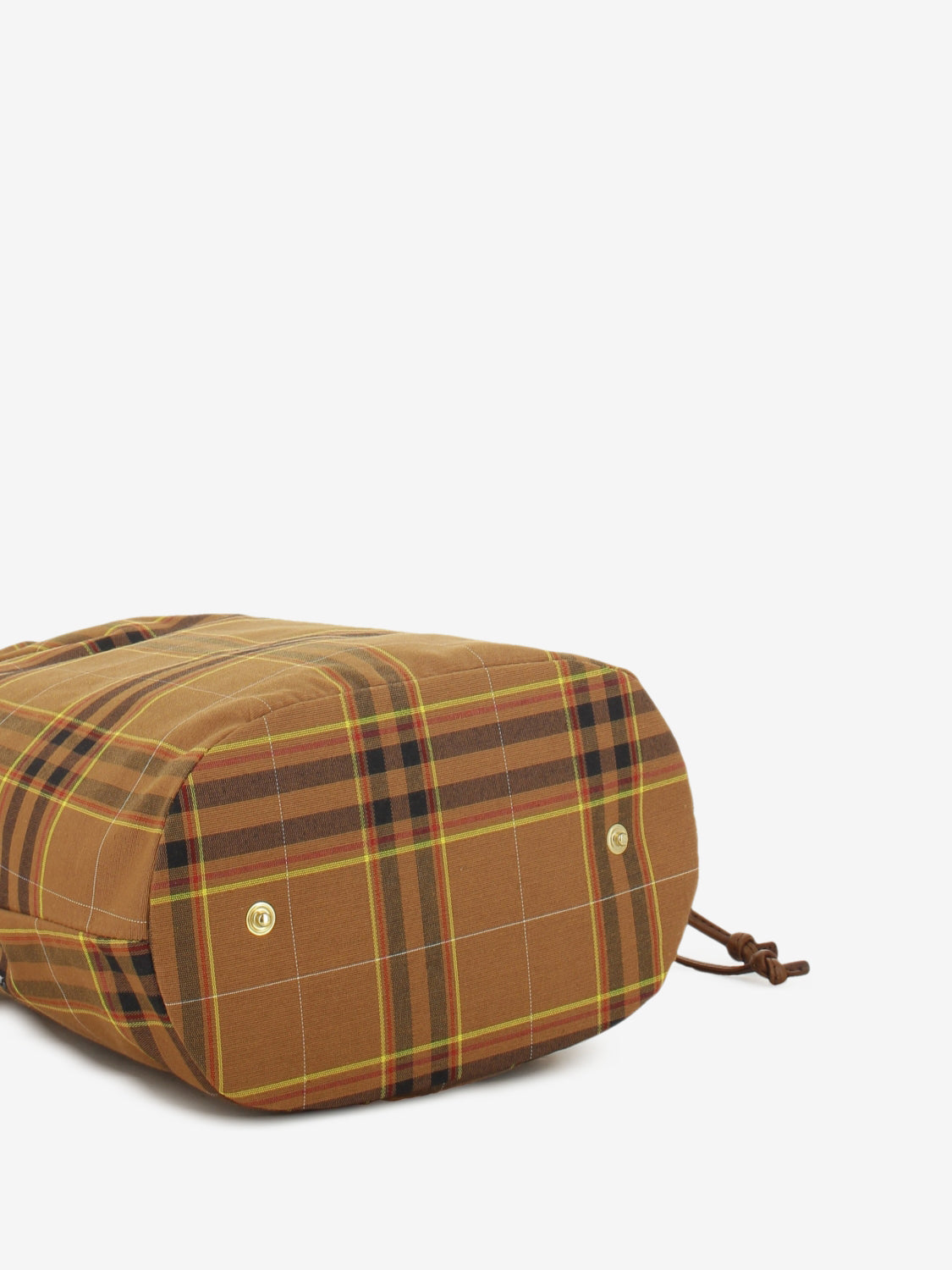 Borsa Bucket Luce marrone / oro