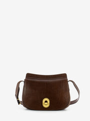 THE BRIDGE - Borsa crossbody Celeste marrone