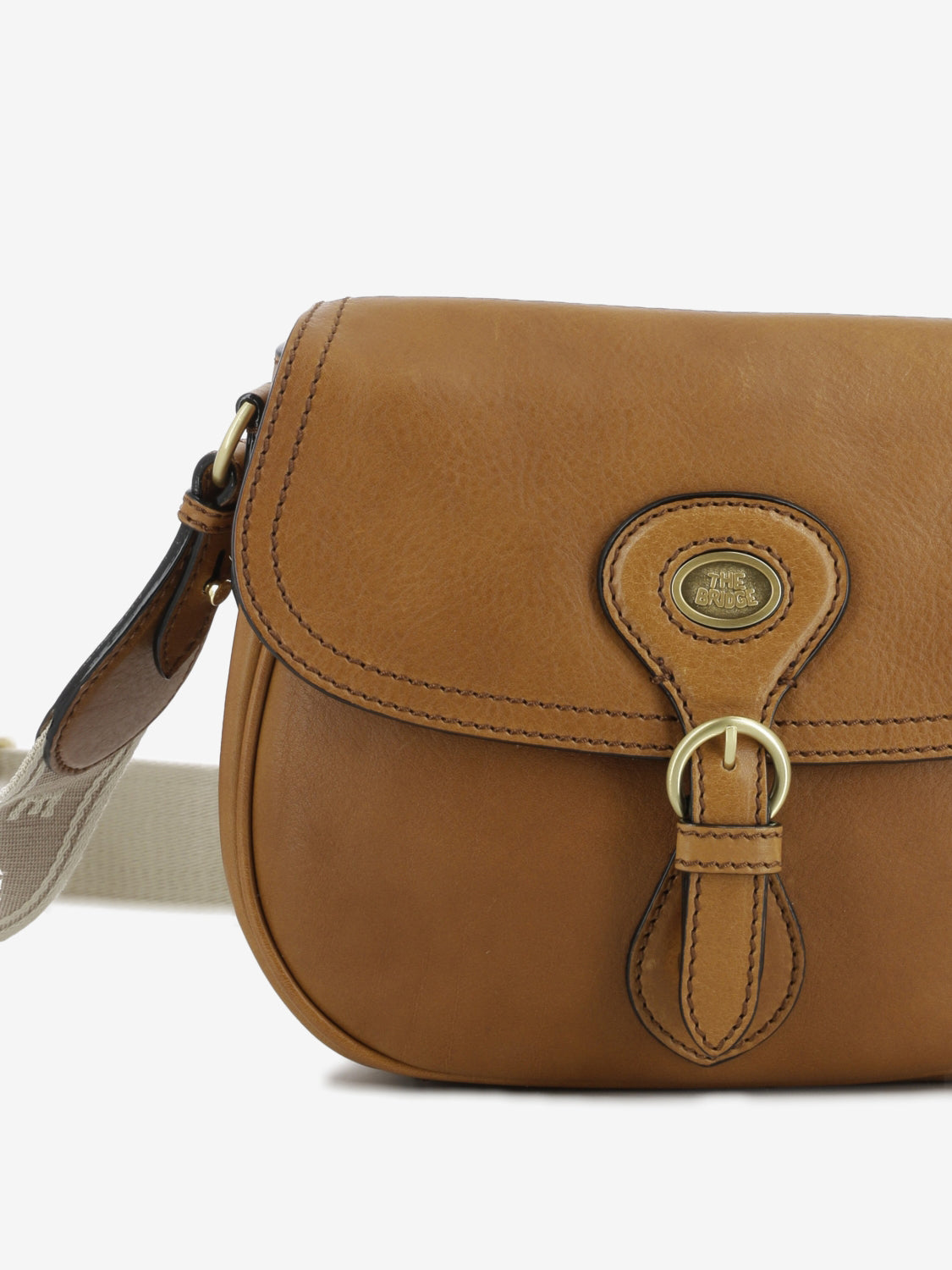 Borsa crossbody Isadora cognac