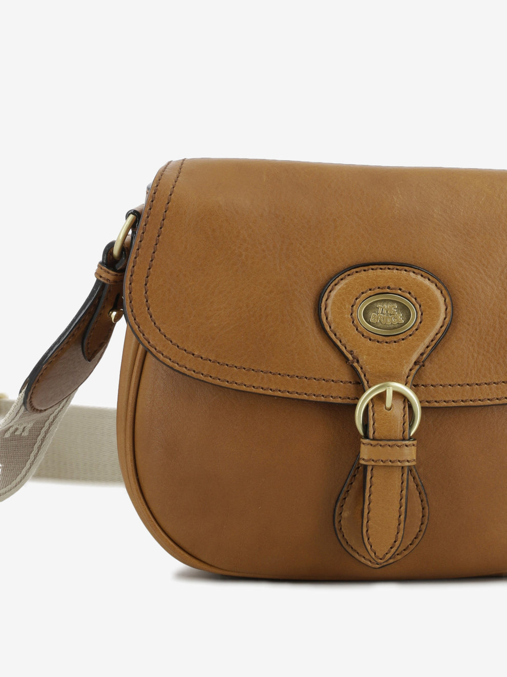 Borsa crossbody Isadora cognac