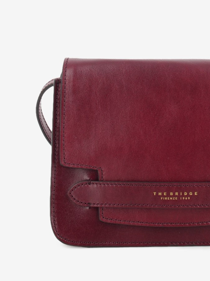 Borsa Crossbody Lucrezia barolo / oro