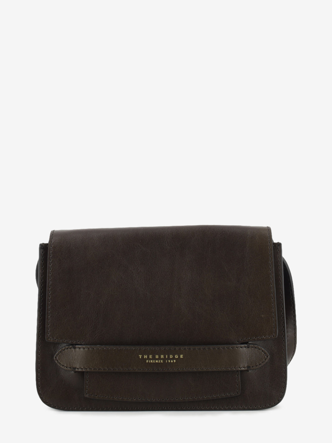 Borsa Crossbody Lucrezia moka / gold