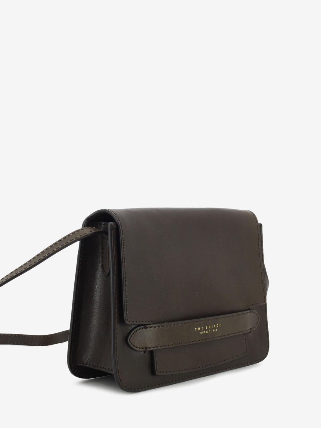 Borsa Crossbody Lucrezia moka / gold