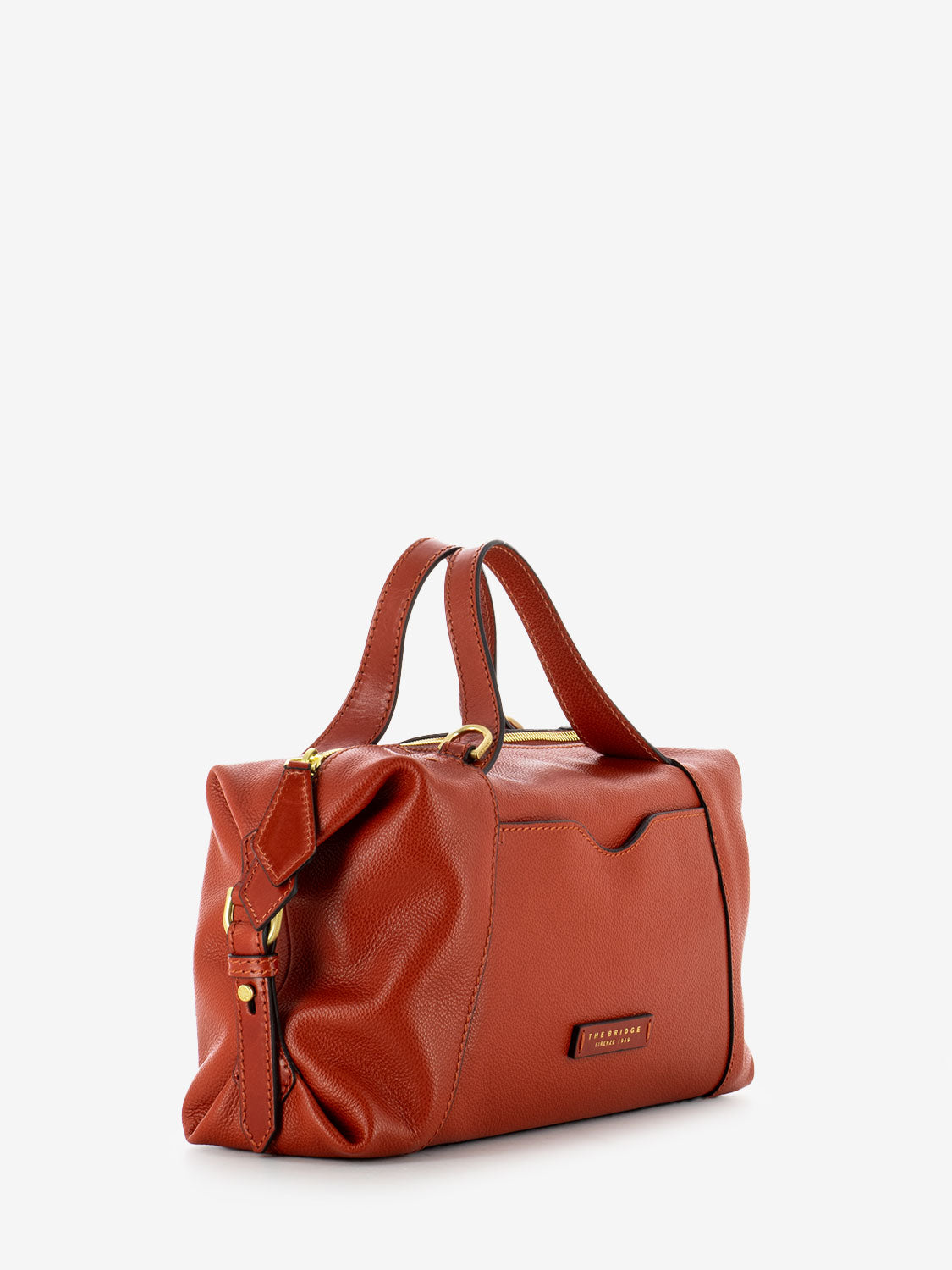 Borsa doppia funzione arancio bruciato