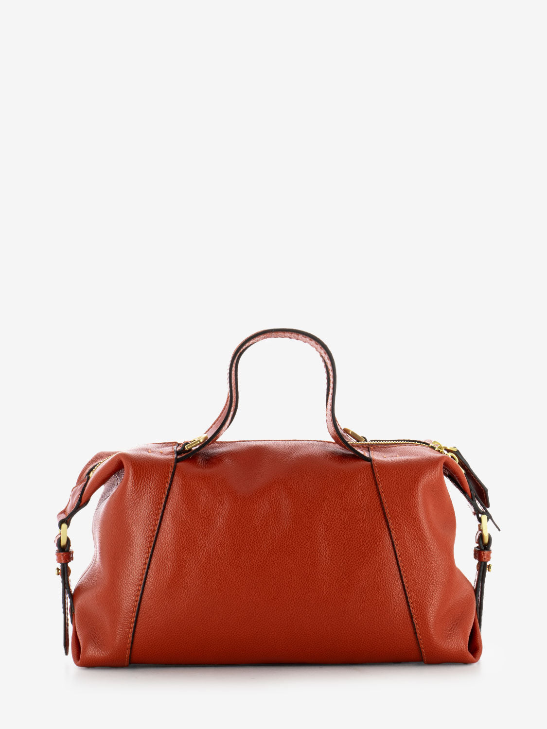 Borsa doppia funzione arancio bruciato