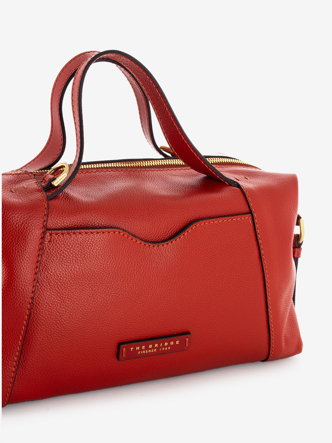 Borsa doppia funzione arancio bruciato