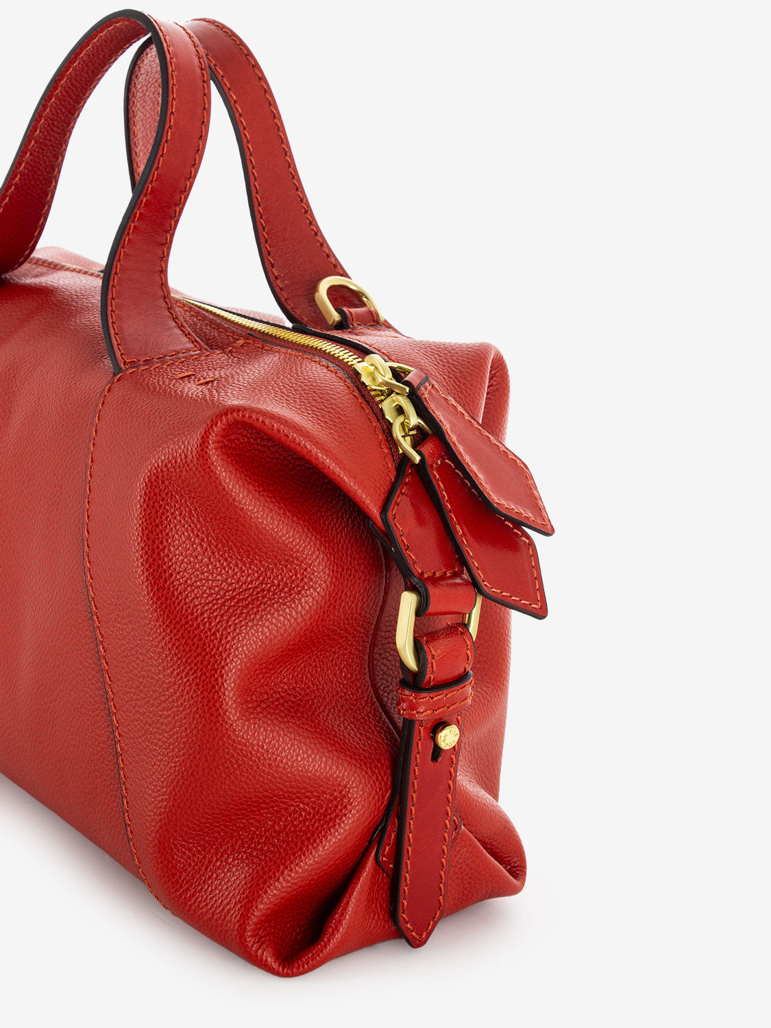 Borsa doppia funzione arancio bruciato