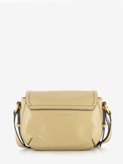 THE BRIDGE - Borsa Federica a tracolla in pelle beige