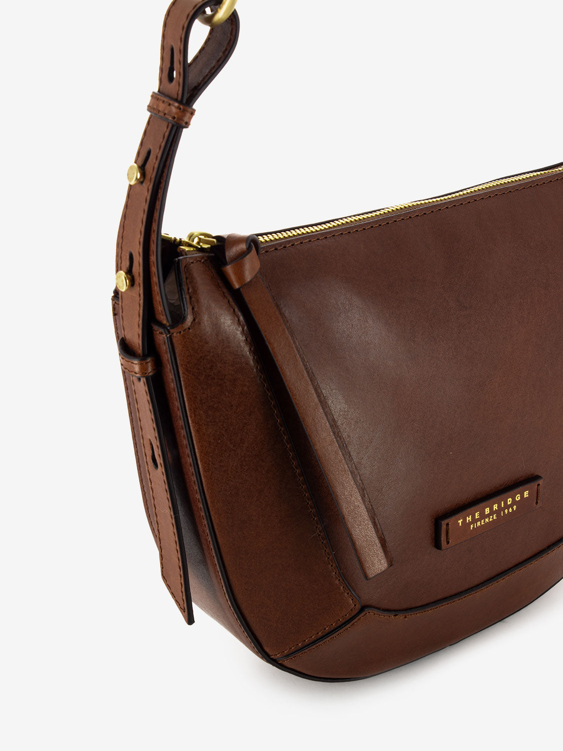 Borsa Fedora a tracolla marrone