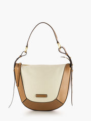 THE BRIDGE - Borsa Fedora arancio marzapane