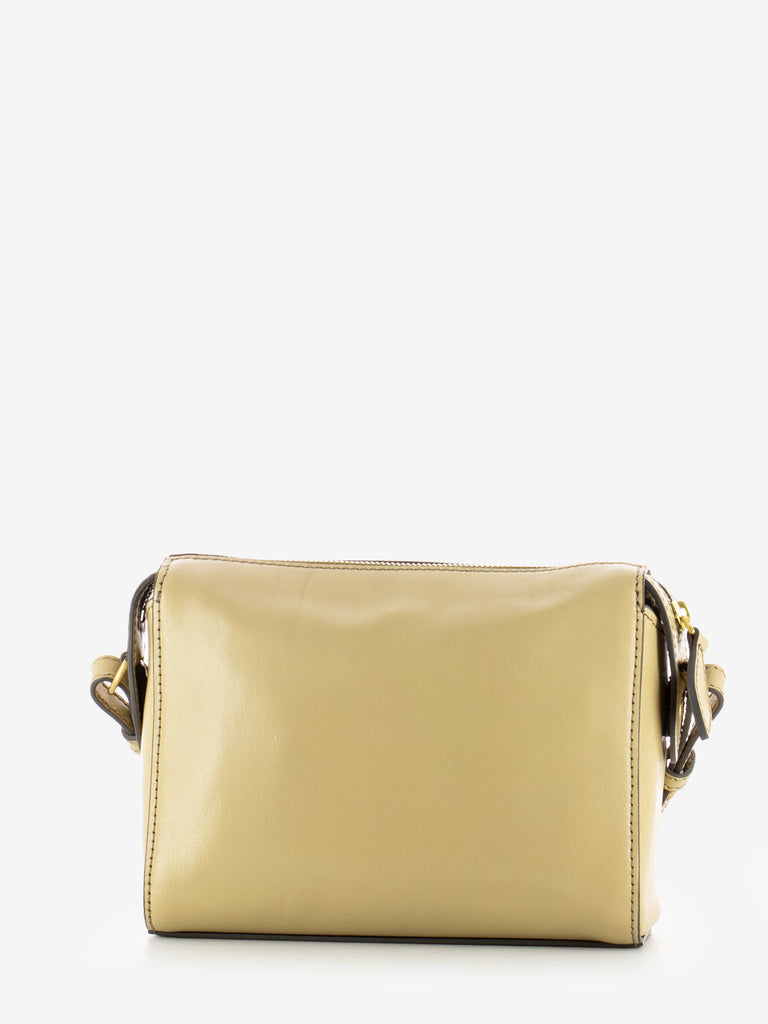 THE BRIDGE - Borsa Frida a tracolla in pelle beige