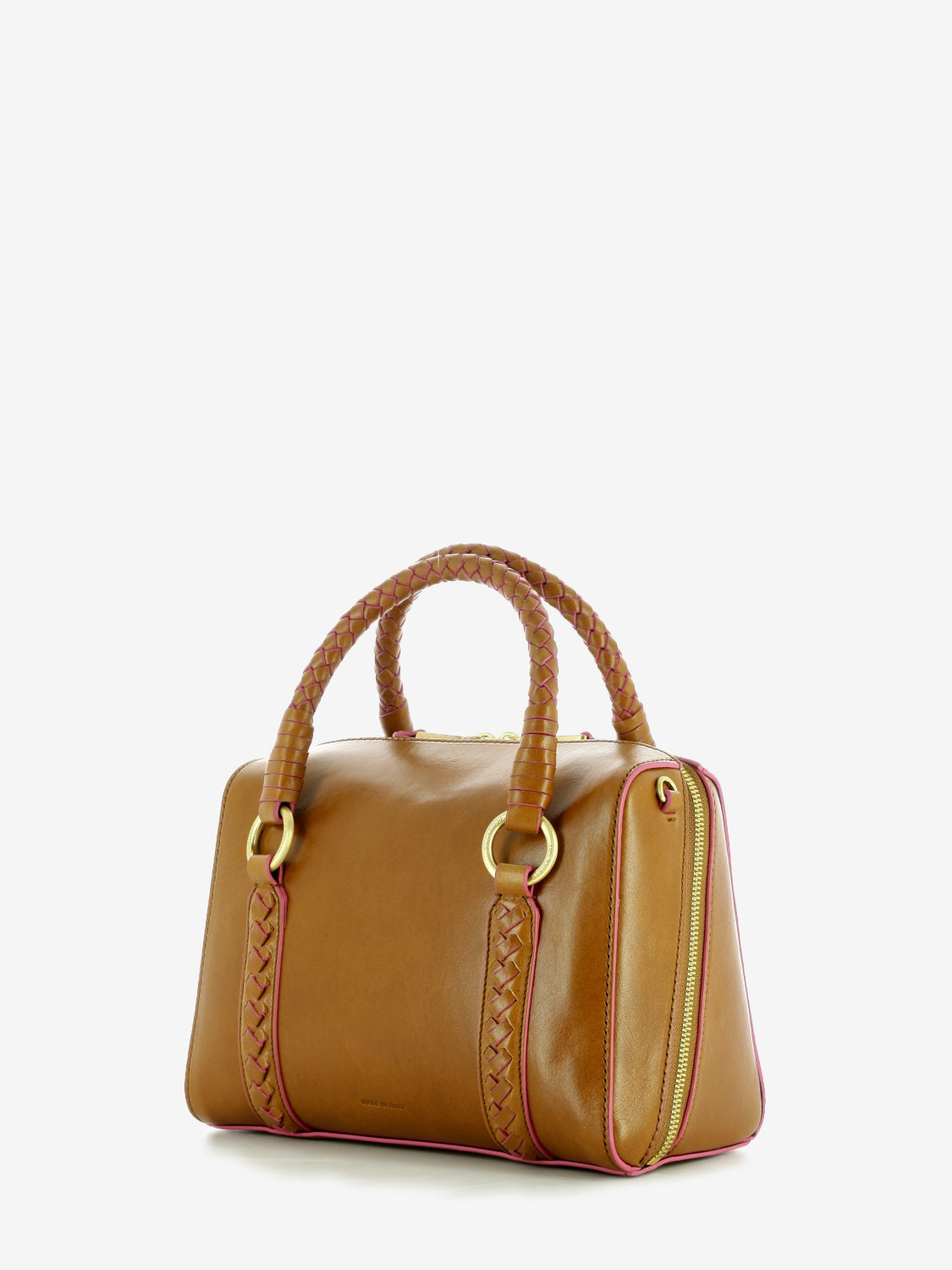 Borsa handbag W/shoulder Laura cognac