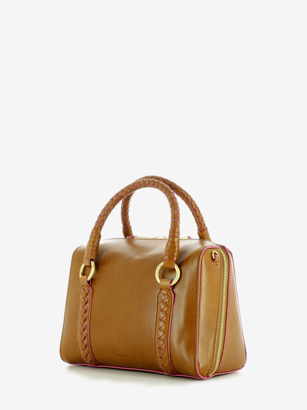 Borsa handbag W/shoulder Laura cognac