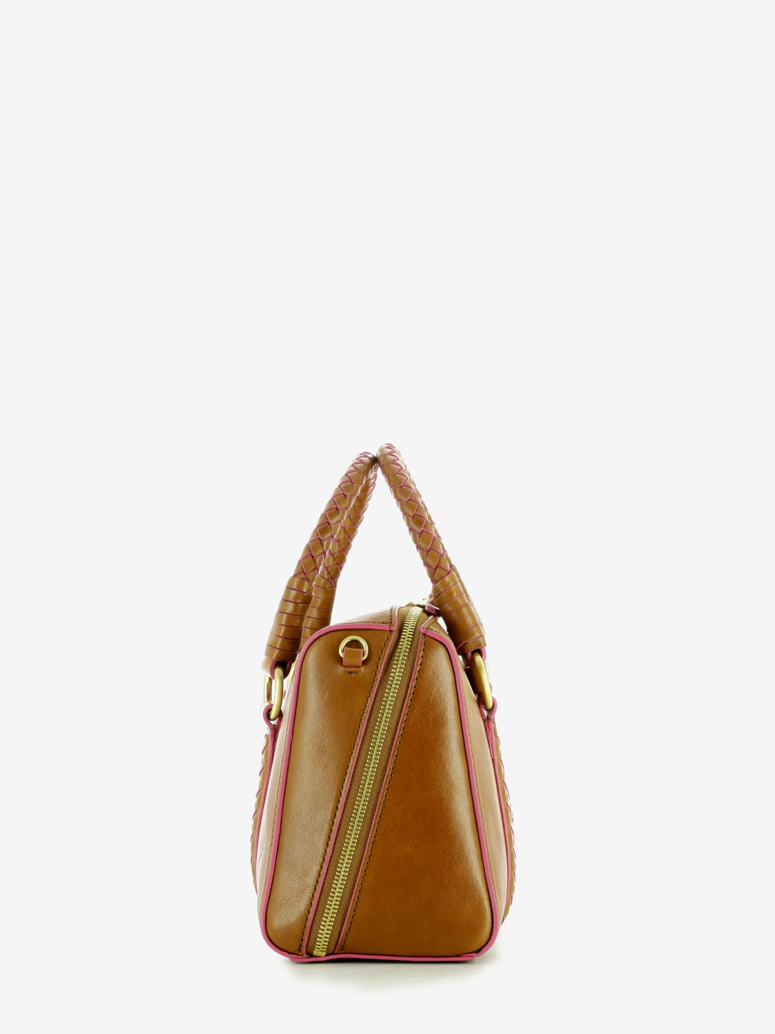 Borsa handbag W/shoulder Laura cognac