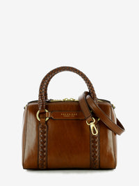 Borsa handbag W/shoulder Laura marrone