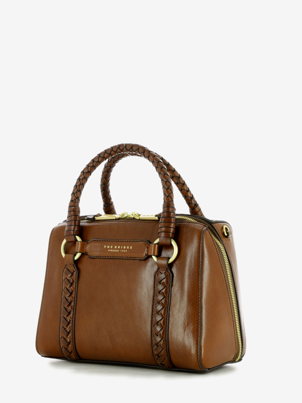 Borsa handbag W/shoulder Laura marrone