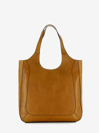 Luce soft cognac hobo bag