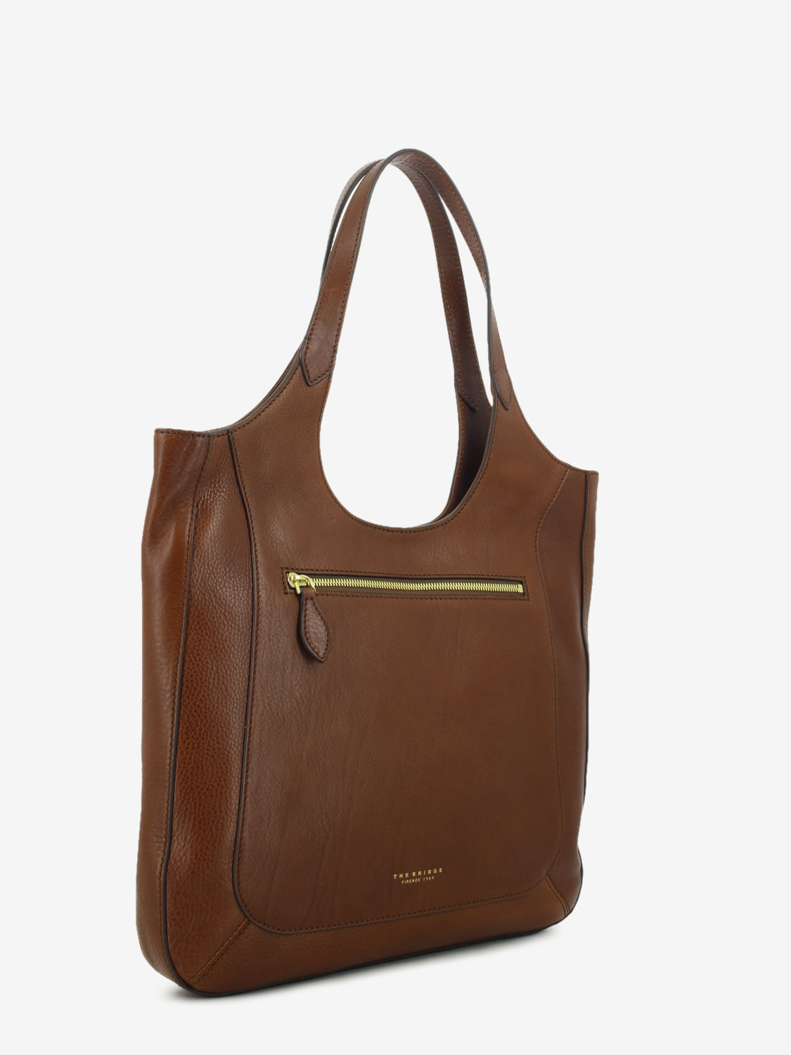 Borsa hobo Luce soft marrone / oro