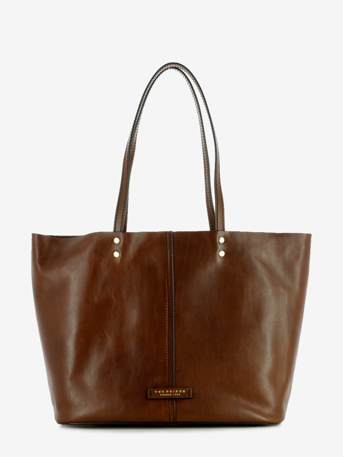 Borsa shopper Lisa marrone