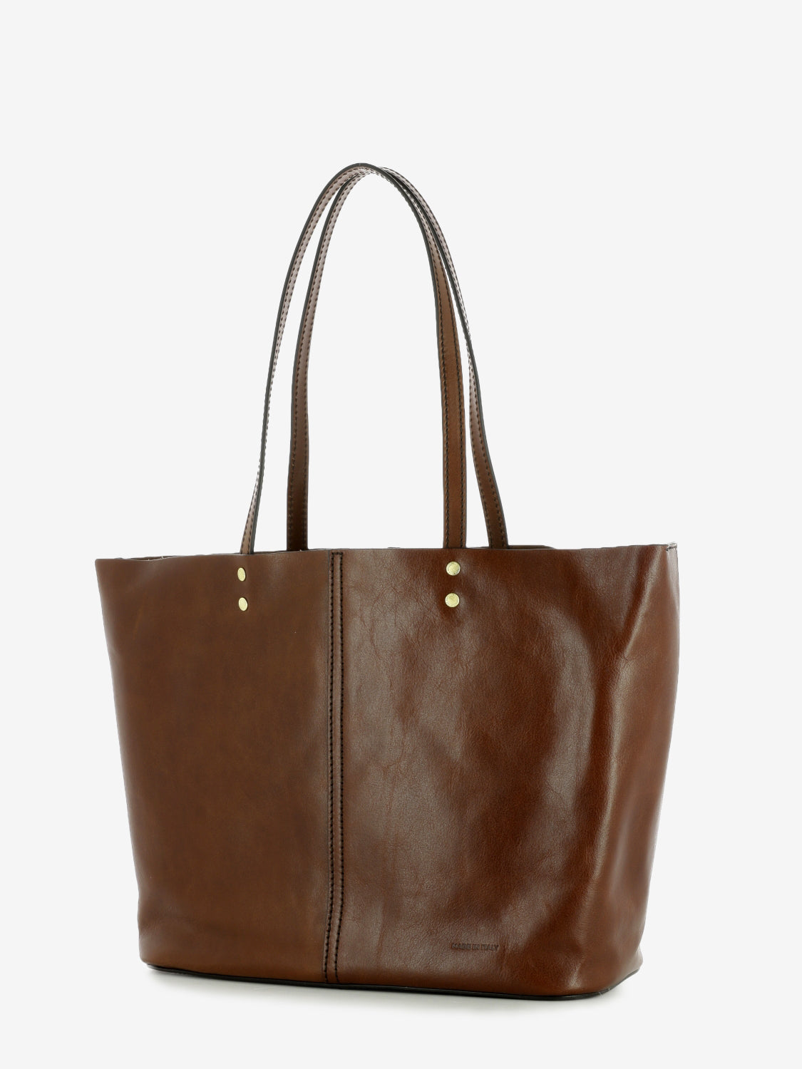 Borsa shopper Lisa marrone
