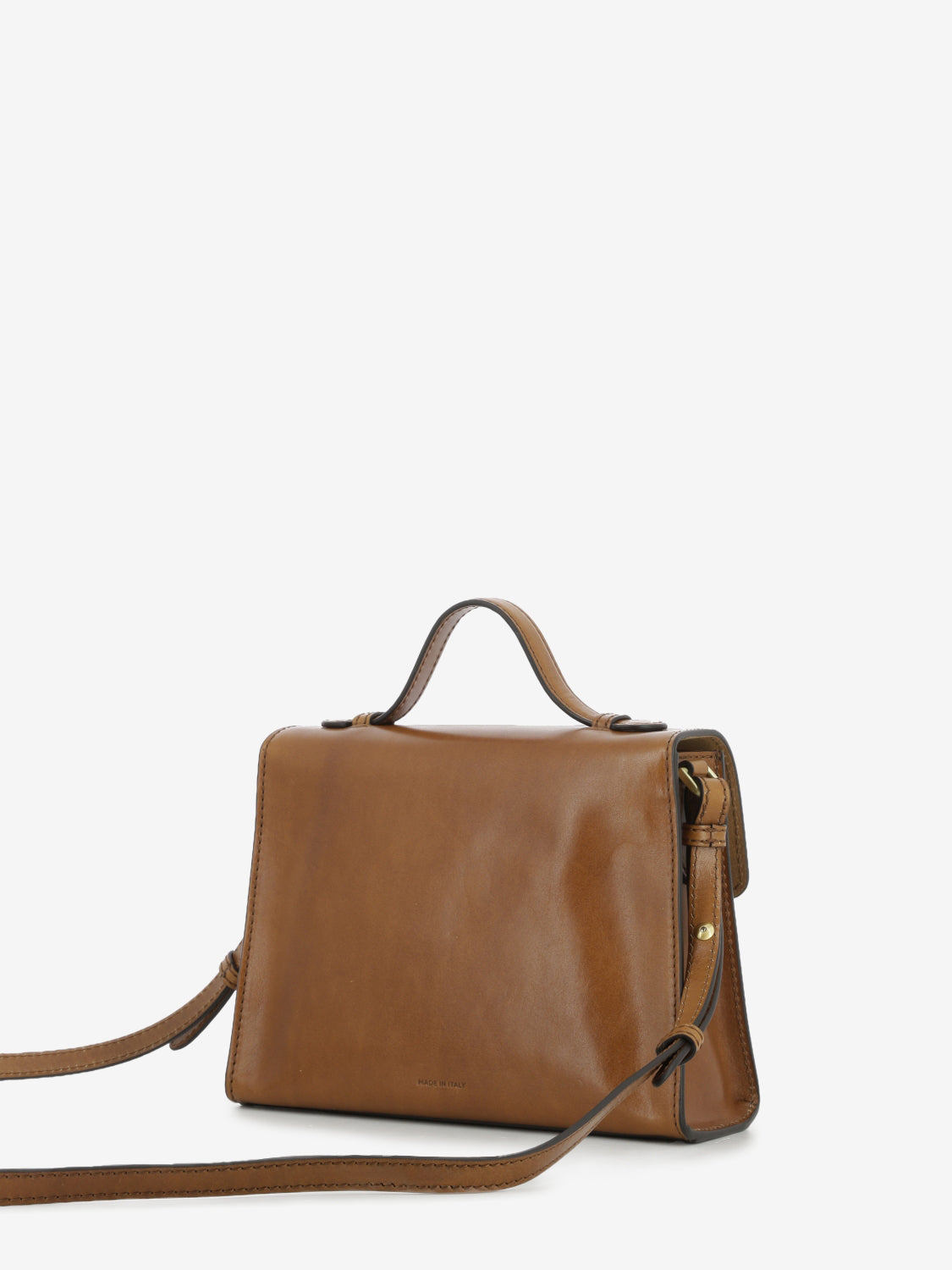 Borsa Top handle cognac